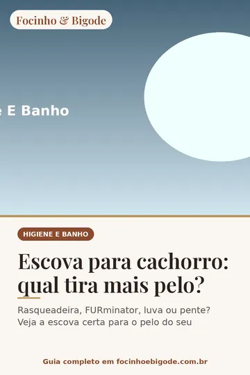 Capa vertical do guia: Escova para cachorro: qual tira mais pelo?